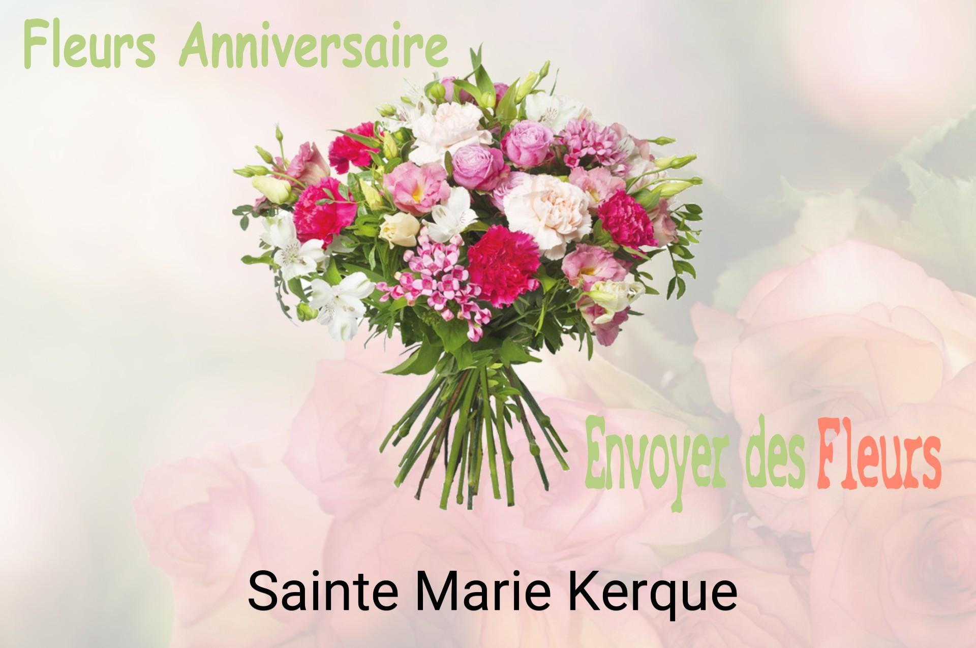Bouquet de fleurs d’anniversaire livré à Sainte-Marie-Kerque